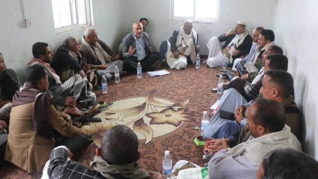 اجتماع في المسراخ يناقش جهود التحشيد ورفع الجاهزية