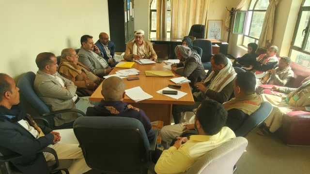 اجتماع في المحويت لمناقشة أوضاع مؤسسة المياه ومستوى خدماتها