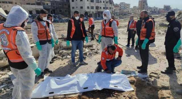 الدفاع المدني بغزة يبدأ ترقيم الشهداء المجهولين وأخذ عينات” DNA”