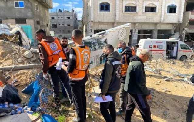 الدفاع المدني بغزة يُنفذ 270 مهمة خلال الأسبوع الماضي