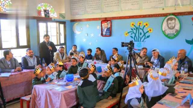 تدشين مسابقة لتلاوة القرآن لطلاب الصفوف الأولى في الأمانة