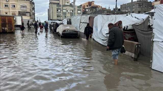مدير “حكومي غزة” يكشف حجم الدمار في خيام النازحين بفعل المنخفض الجوي