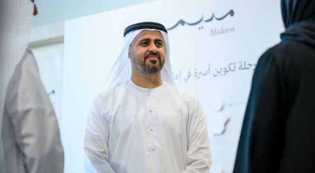 ذياب بن محمد بن زايد يشهد إطلاق مبادرة «مِديم»