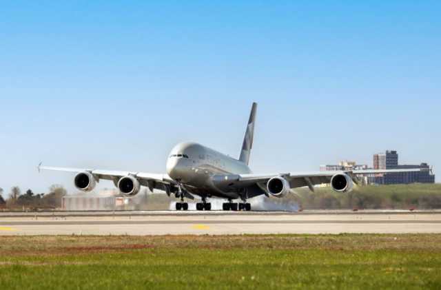 الاتحاد للطيران تطلق طائراتها “إيرباص A380” إلى نيويورك