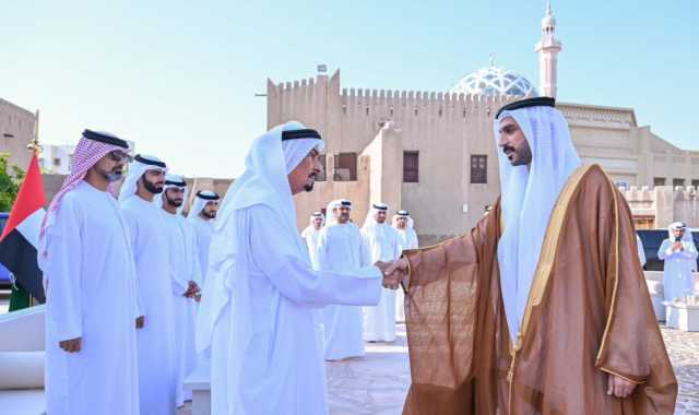 حاكم عجمان وولي عهده يشهدان العرس الجماعي “أفراح الإمارات” في عجمان