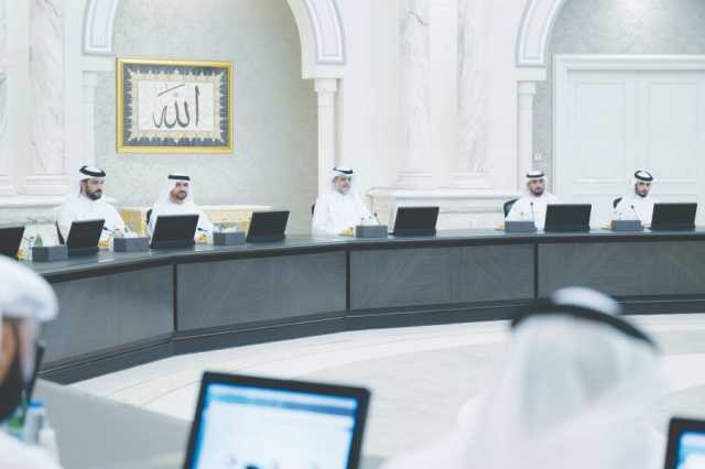 ولي عهد الشارقة يترأس اجتماع المجلس التنفيذي