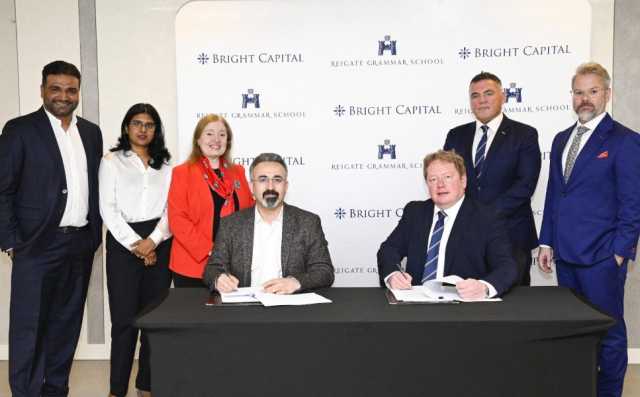 برايت كابيتال للاستثمار توقع اتفاقية مع مدرسة ريغيت غرامر سكول لإنشاء سلسلة من المدارس البريطانية الراقية في الإمارات