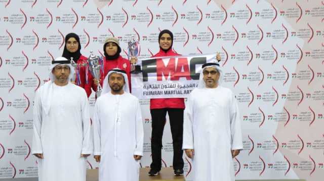 سعيد الكعبي يتوج الفائزين في كأس الاتحاد للقوس والسهم داخل الصالات بالفجيرة