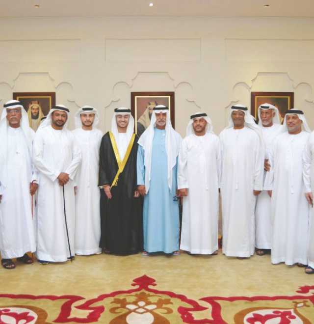 نهيان بن مبارك يحضر أفراح الصيعري والكثيري