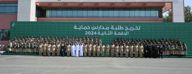 عبد الله المري يشهد حفل تخريج الدفعة الثانية من مدراس حماية