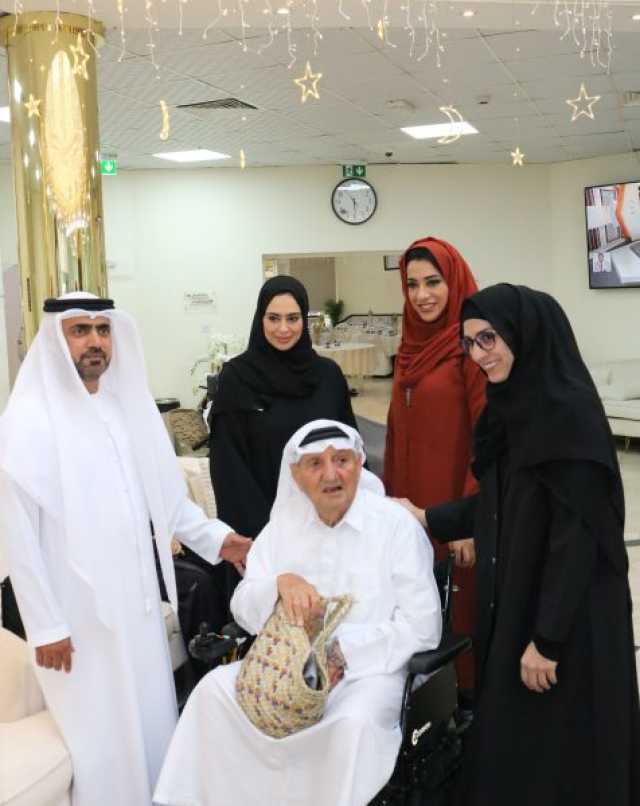 لجنة في”استشاري الشارقة” تطلع على خدمات “دار المسنين”