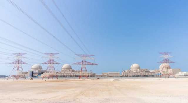 ربط المحطة الـ4 من محطات براكة للطاقة النووية في أبوظبي بشبكة الكهرباء الرئيسية في دولة الإمارات