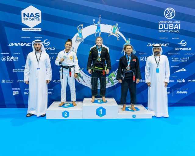 الشارقة بطلاً لمنافسات الجو جيتسو في دورة ند الشبا الرياضية والعين وصيفاً