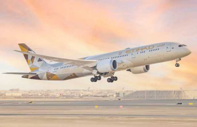 “الاتحاد للطيران” تستقبل 1.4 مليون مسافر في فبراير الماضي