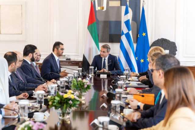 الإمارات واليونان تبحثان تعزيز العلاقات الاقتصادية في إطار الشراكة الاستراتيجية الشاملة