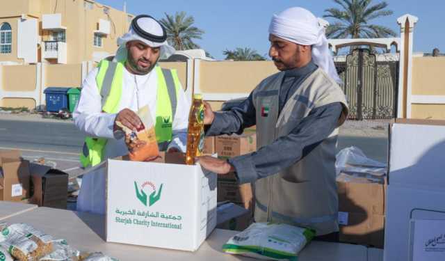 الشارقة الخيرية تباشر تنفيذ أول مشاريع حملتها الرمضانية