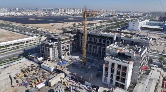 إنجاز 62% من مشروع “ڤيل 11” بمدينة مصدر