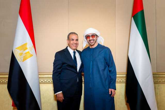 عبدالله بن زايد يستقبل وزير الخارجية والهجرة المصري