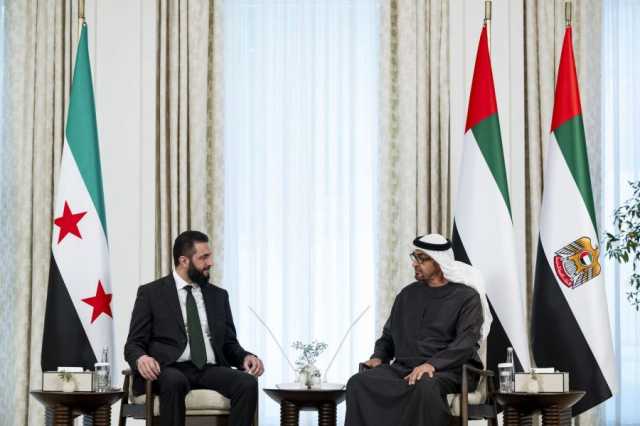 رئيس الدولة: استقرار سوريا وتعزيز أمنها مصلحة للمنطقة كلها