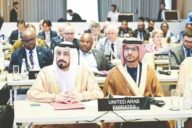 عمر النعيمي يشارك في اجتماع اللجنة التنفيذية لجمعية الأمناء العامين للبرلمانات الوطنية في طشقند