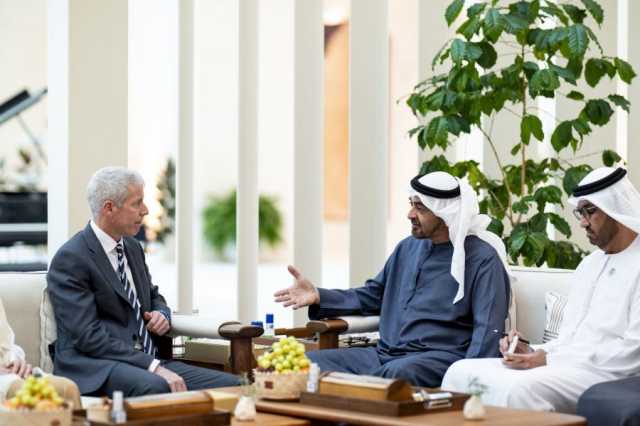 رئيس الدولة يؤكد خلال استقباله وزير الطاقة الأميركي حرص الإمارات على تعزيز أمن الطاقة العالمي