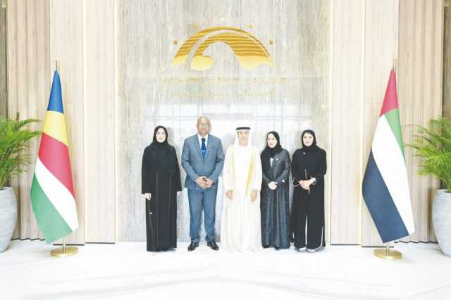 لجنة الصداقة البرلمانية الإماراتية الأفريقية تبحث التعاون البرلماني مع برلمان سيشل