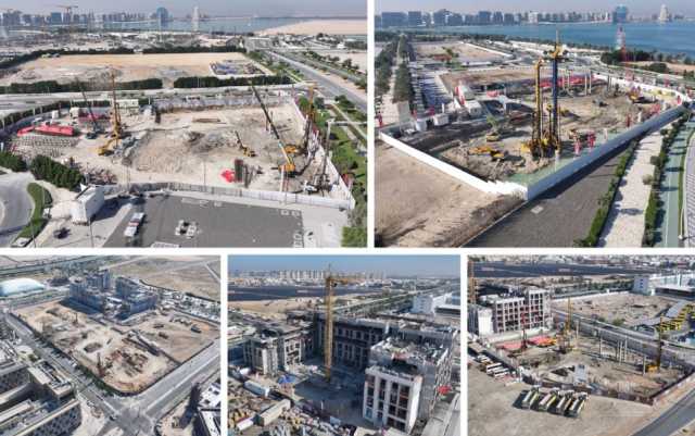 «برتڤيل للتطوير العقاري» تكشف عن تقدم أعمال البناء في 6 مشاريع سكنية بأبوظبي