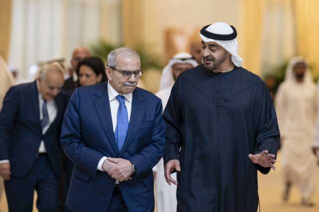 رئيس الدولة ورئيس وزراء لبنان يبحثان علاقات البلدين والتطورات الإقليمية