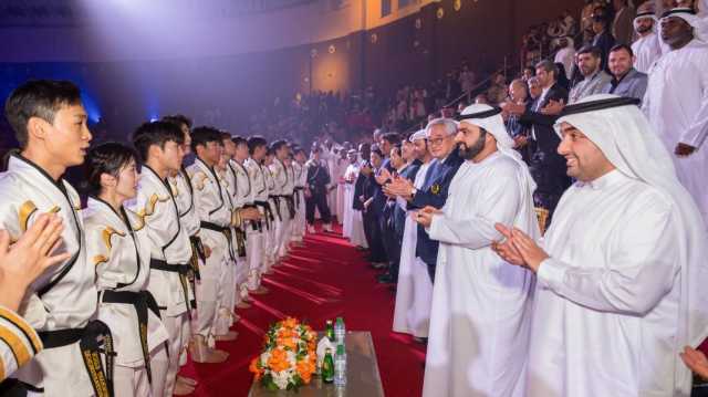 ولي عهد الفجيرة يشهد حفل افتتاح بطولة العالم للتايكواندو للناشئين الفجيرة 2025