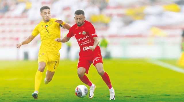 دوري أدنوك للمحترفين.. شباب الأهلي يسعى لحسم اللقب غدا أمام الوصل