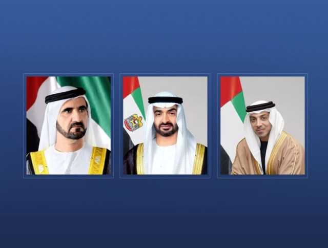 رئيس الدولة ونائباه يهنئون رئيسة بيرو بذكرى استقلال بلادها