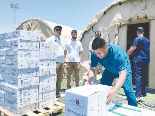 الإمارات تمد شريان الحياة إلى القطاع الصحي في قطاع غزة