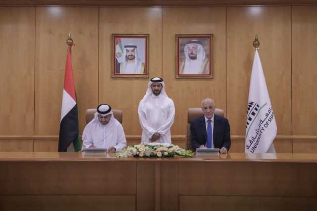 سلطان بن أحمد القاسمي يشهد توقيع مذكرة تفاهم بين مجلس القضاء وجامعة الشارقة