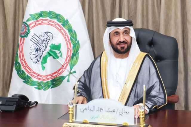 رئيس البرلمان العربي يشيد بجهود دولة الإمارات في دعم الشعب الفلسطيني