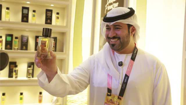 سعود الكعبي يكشف عن عطري SHK III وSHK IV في معرض بيوتي وورلد الشرق الأوسط 2025