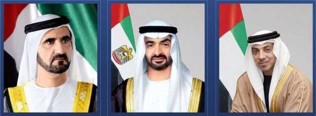 رئيس الدولة ونائباه والحكام يهنئون سلطان عمان باليوم الوطني