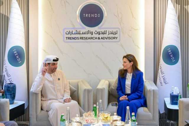 تعاون بحثي وإعلامي بين “تريندز” و”النهار” اللبنانية