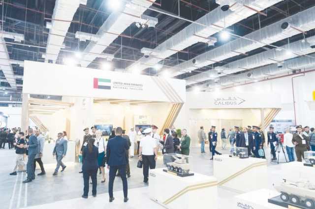جناح الإمارات في معرض الدفاع المصري يستقطب اهتمام الوفود والشركات العالمية