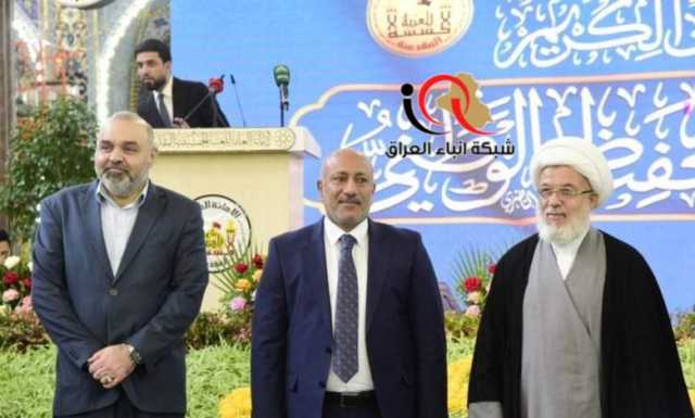 بحضور المتولي الشرعي للعتبة الحسينية المقدسة سماحة الشيخ عبد المهدي الكربلائي دام عزه