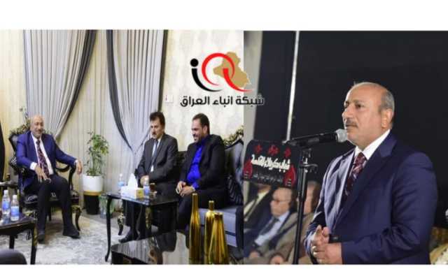 محافظ كربلاء المقدسة المهندس نصيف جاسم الخطابي يلتقي مجموعة من المواطنين ويشارك في مراسيم افتتاح حسينية شباب كربلاء