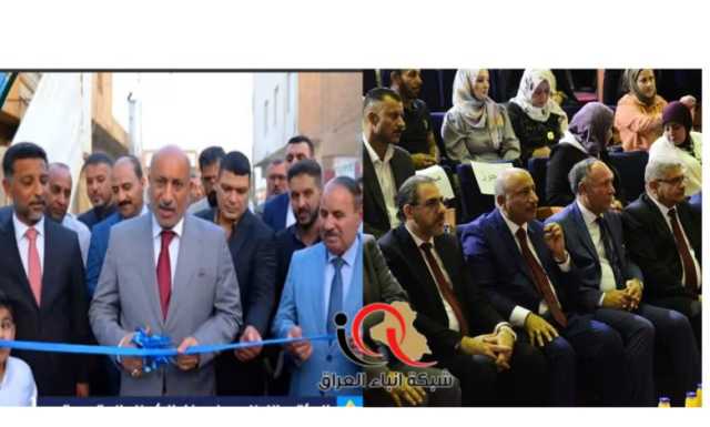محافظ كربلاء المقدسة المهندس نصيف جاسم الخطابي يفتتح مشروع ايصال الخدمات وتطوير حي المؤمنين والعسكري ضمن قضاء الحر ويحضر المسابقة الادبية للشعر والخطابة للمعلمين والمدرسين والمشرفين والتي اقامتها المديرية العامة للتربية في المحافظة.