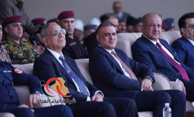 المياحي يحضر حفل افتتاح كلية القوة الجوية في قاعدة الصويرة الجوية في الصويرة المقام برعاية وحضور دولة رئيس الوزراء