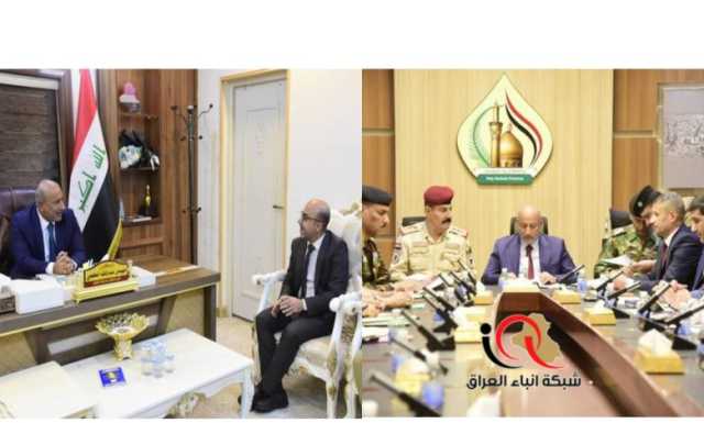 محافظ كربلاء المقدسة يترأس اجتماع اللجنة الامنية العليا في المحافظة