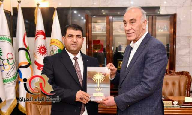 السعيدي يلتقي حمودي ويبحث معه المشهد الأولمبي الوطني