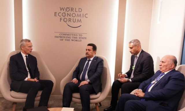 السوداني يبحث مع أمين عام حلف الناتو ملفّ إنهاء تواجد التحالف الدولي في العراق