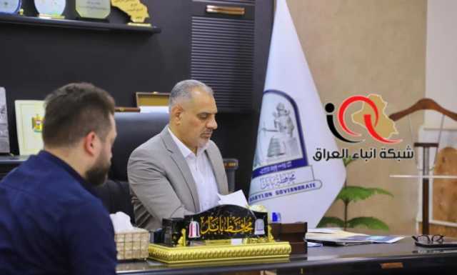 محافظ بابل يبحث مع رئيس مهرجان بابل للثقافات والفنون العالمية ما يمكن أن تقدمه دوائر المحافظة من دعم وإسناد للجنة المهرجان