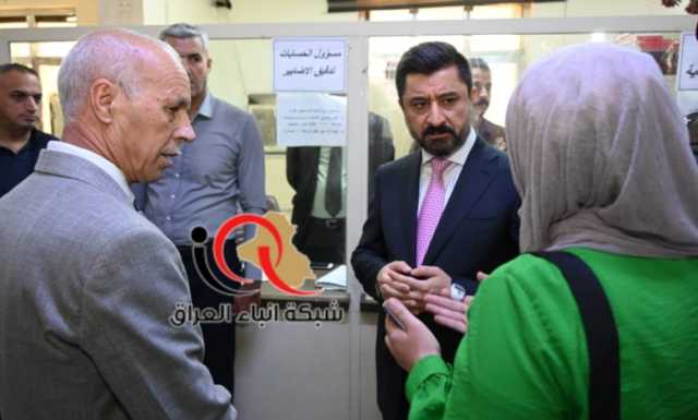 وزير العدل يوجه الدائرة بتشجيع المراجعين على دفع المستحقات الحكومية عبر نظام الجباية الالكتروني pos