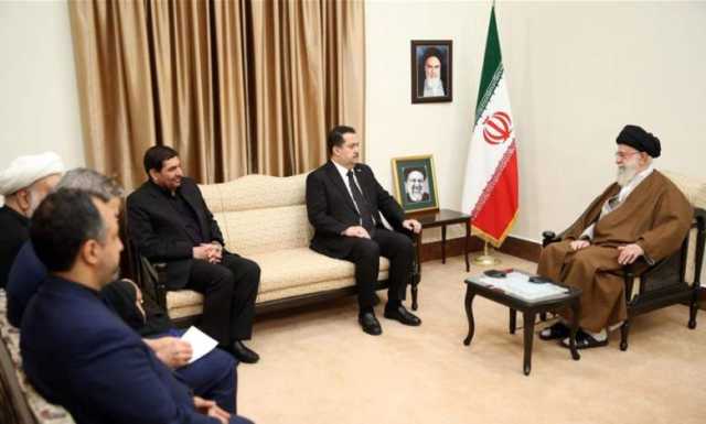 السوداني يلتقي المرشد الإيراني في طهران