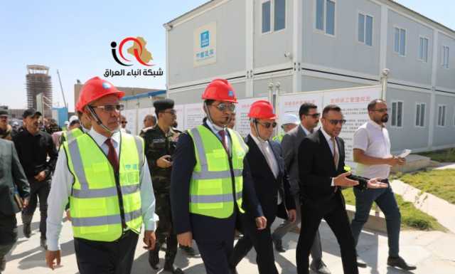 وزير النقل يوجه الشركة العامة لإدارة المطارات والملاحة الجوية بتذليل العقبات امام أعمال التنفيذ لانجاز مشروع مطار الناصرية الدولي وفق المدد الزمنية المحددة .