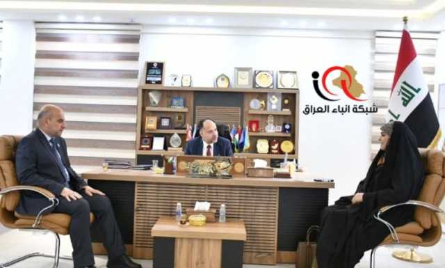 الزبيدي يبحث مع رئيس لجنة التربية والتعليم في مجلس النجف سبل تعزيز التعاون المشترك